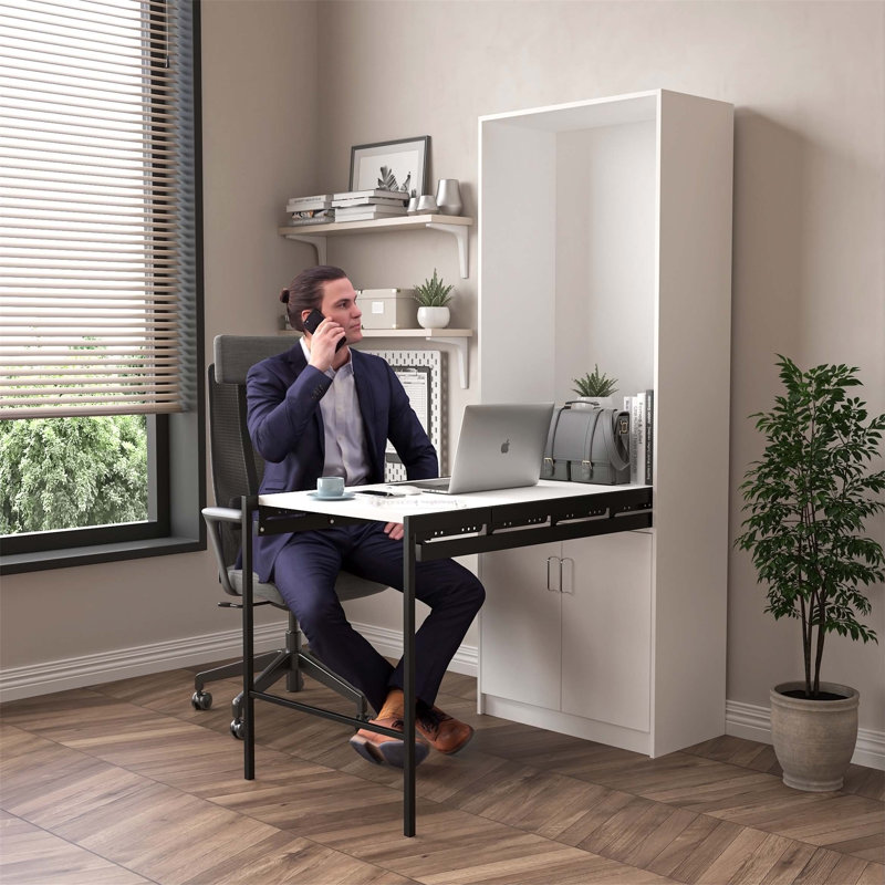 Large fold away desk discount
